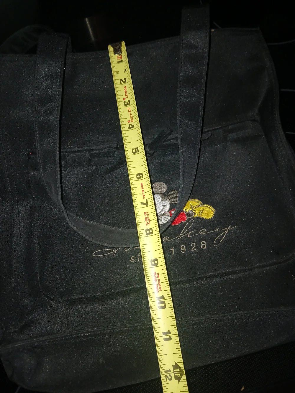Disney black tote